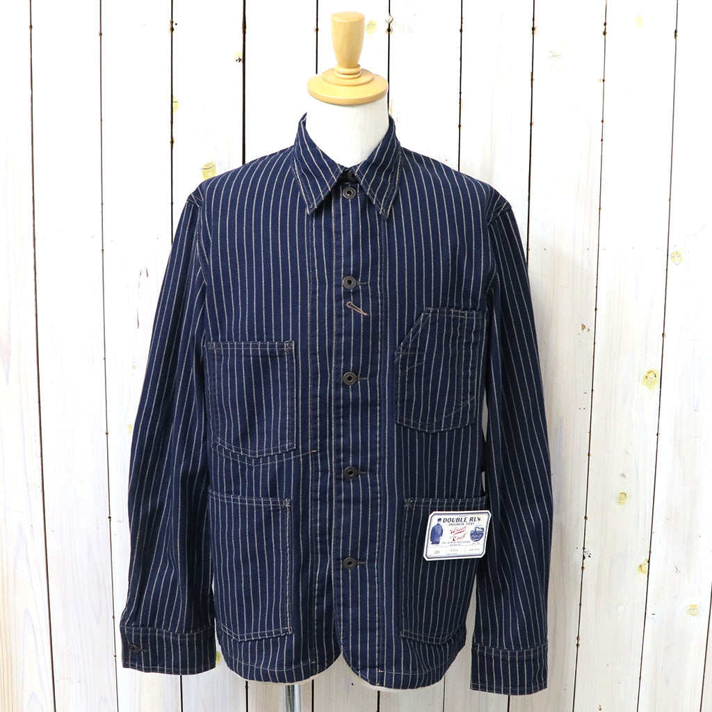 Double RL『INDIGO DOTSTRIPE TWILL ENGINEER COAT』(NAVY)
