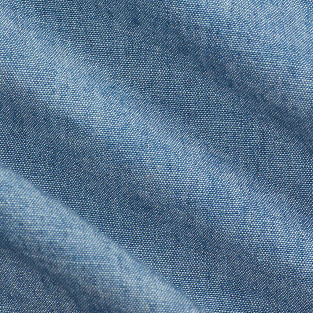 Double RL : INDIGO CHAMBRAY WORK SHIRT
