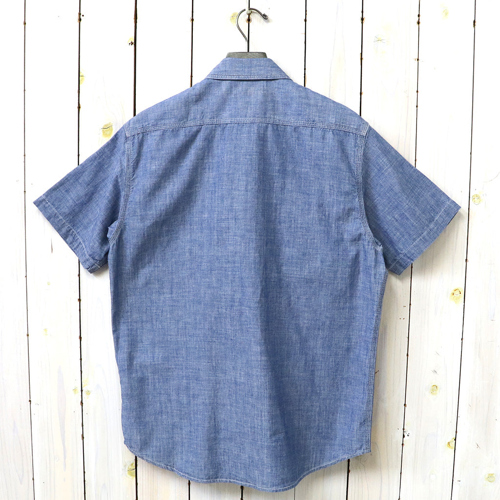 Double RL : INDIGO CHAMBRAY WORK SHIRT
