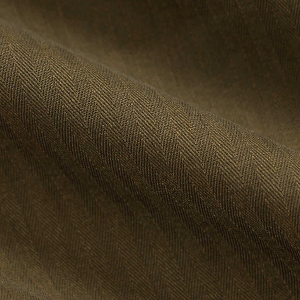 Double RL『GARMENT DYED HERRINGBONE TWILL WORK SHIRT』(OLIVE)