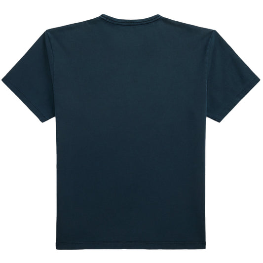 Double RL : RELAXED FIT HEAVYWEIGHT JERSEY T-SHIRT (NAVY)
