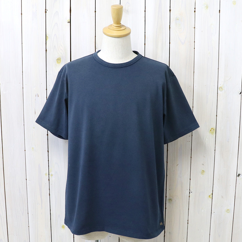 Double RL : RELAXED FIT HEAVYWEIGHT JERSEY T-SHIRT (NAVY)