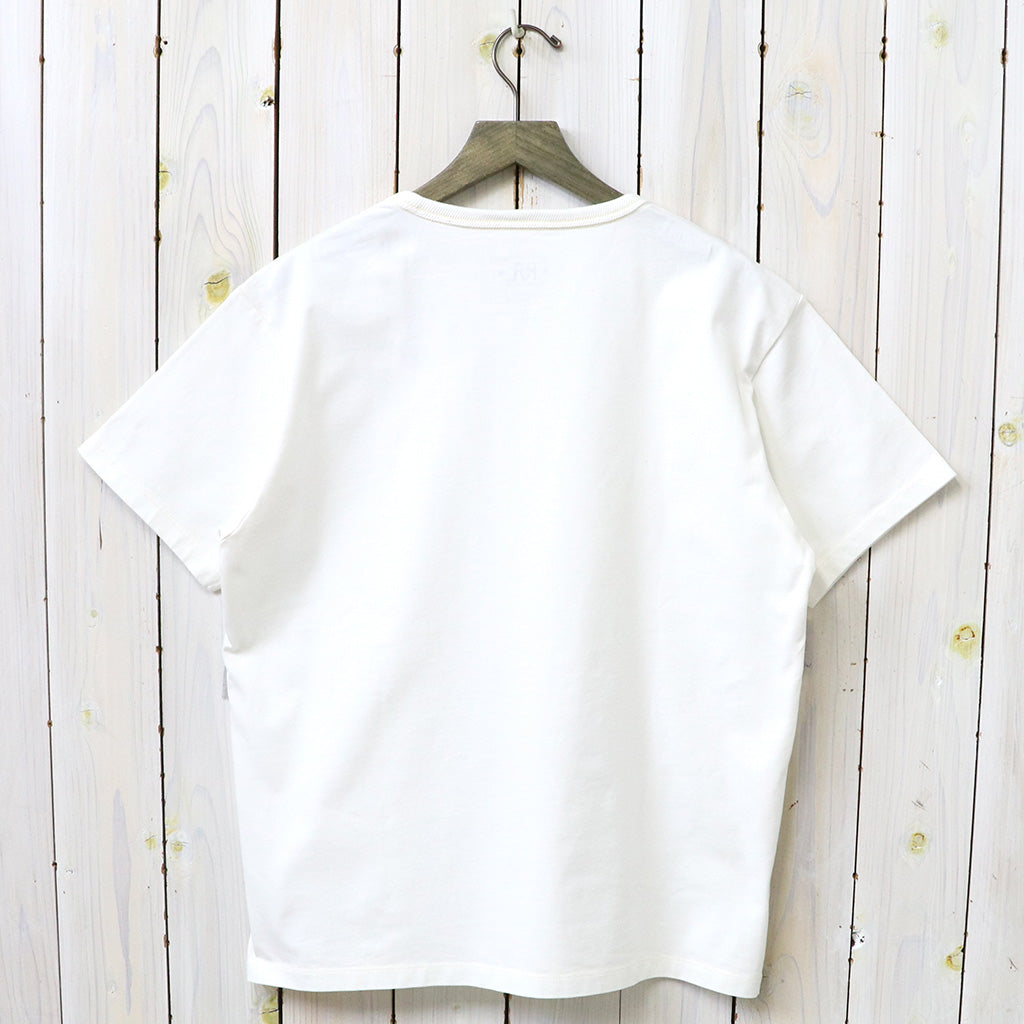 Double RL『RELAXED FIT HEAVYWEIGHT JERSEY T-SHIRT』(WHITE)