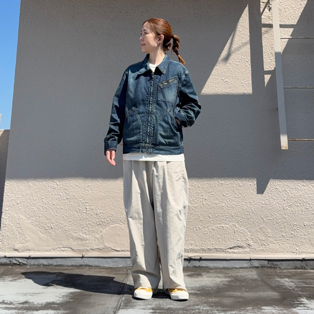 【RRL】Leyton Indigo Denim Jacket Double RL : Leyton INDIGO DENIM JACKET – Reggieshop