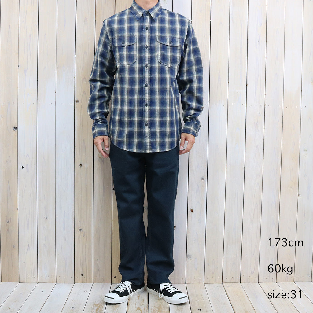 Double RL : ENGINEER FIT INDIGO DENIM PANT (BLUE)