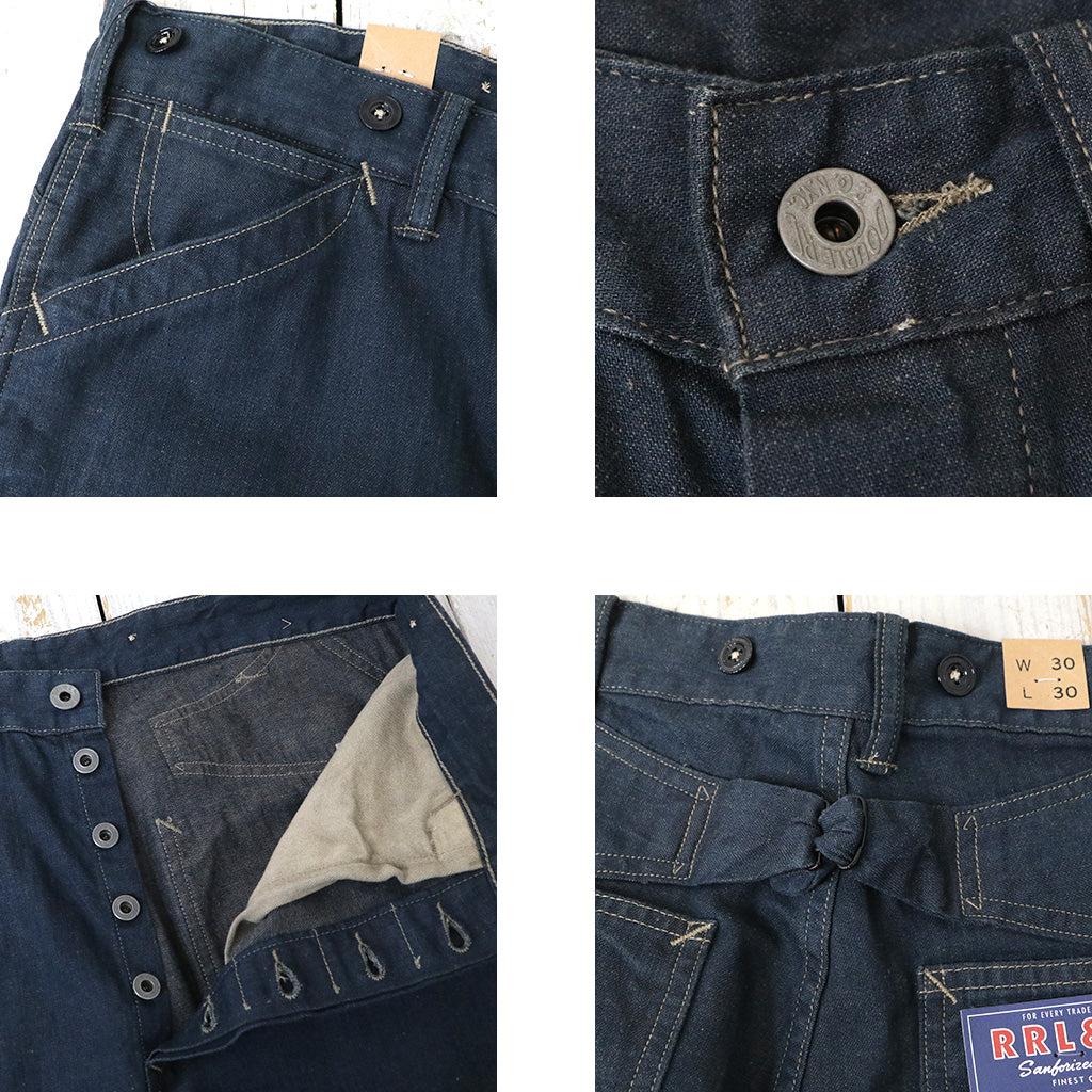 【SALE40%OFF】Double RL : ENGINEER FIT INDIGO DENIM PANT (BLUE)