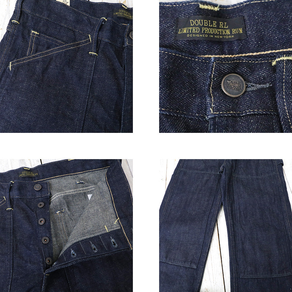 Double RL : LIMITED EDITION SELVEDGE CARPENTER JEAN (BLUE)