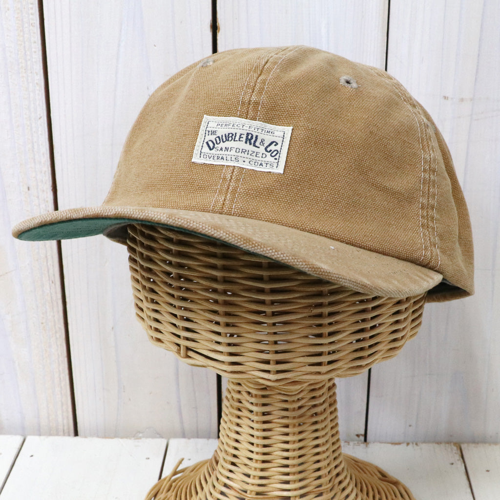Double RL : CANVAS BALL CAP (TAN)