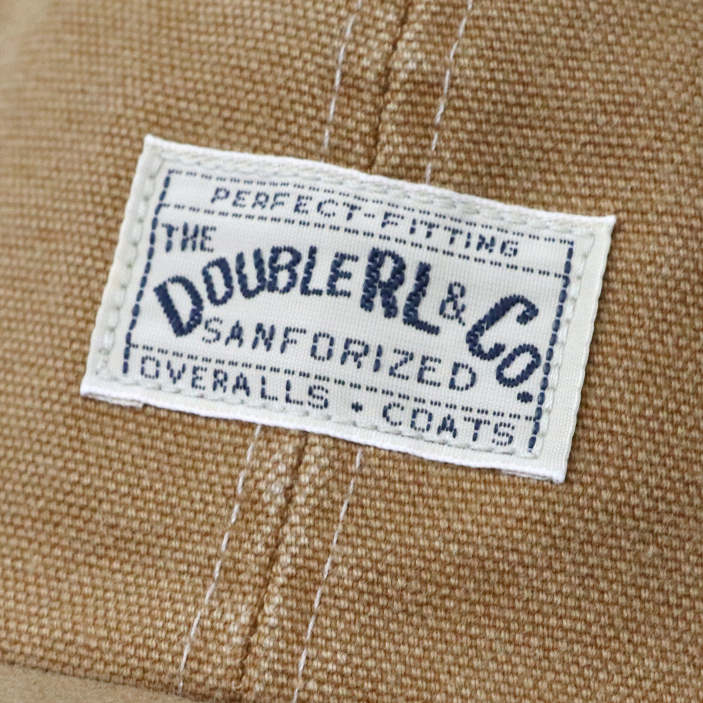 Double RL : CANVAS BALL CAP (TAN)