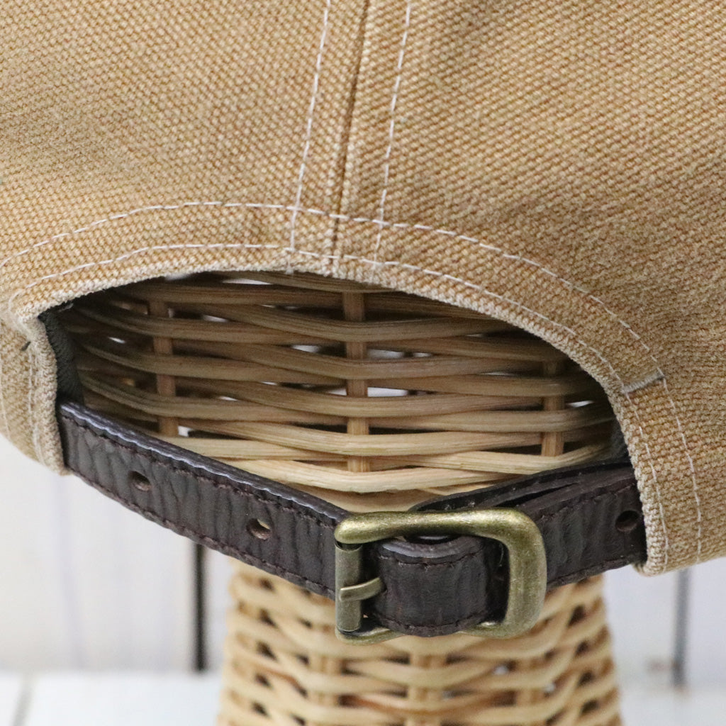 Double RL : CANVAS BALL CAP (TAN)