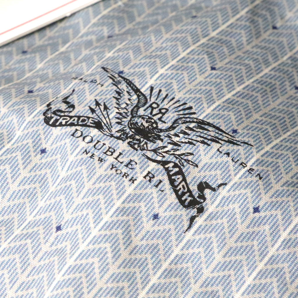 Double RL : CORDUROY NEWSBOY CAP (BROWN)