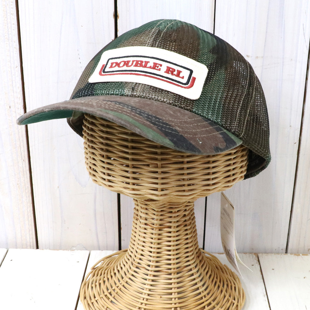 Double RL : FULL MESH TRUCKER CAP (GREEN)