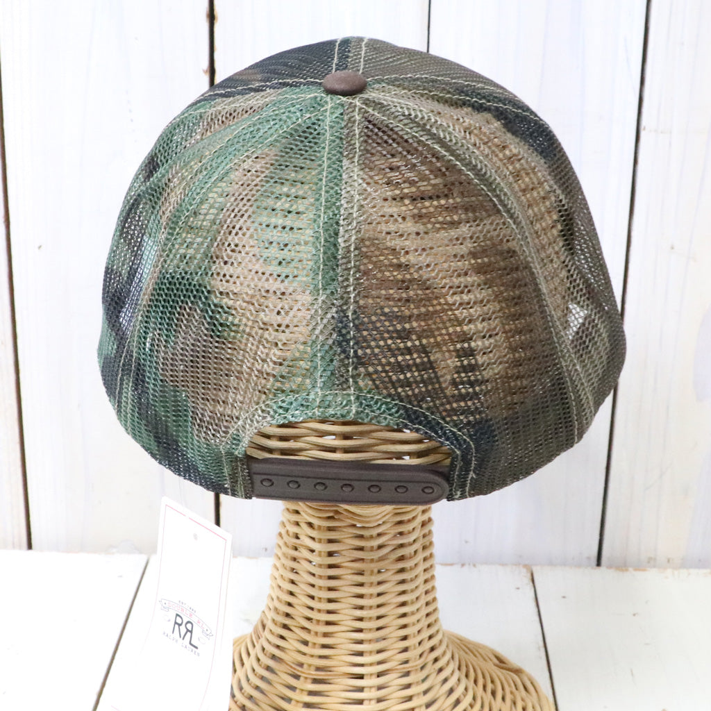 Double RL : FULL MESH TRUCKER CAP (GREEN)