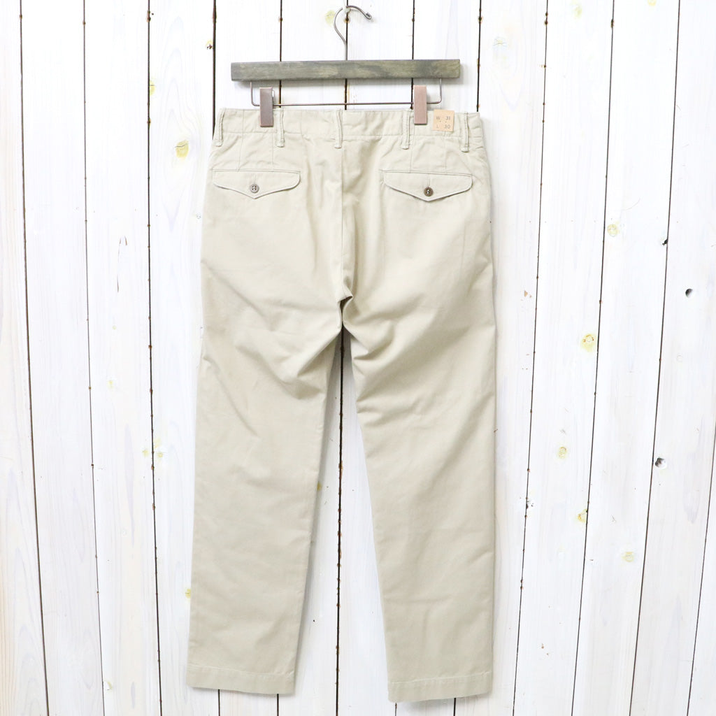Double RL : COTTON OFFICER’S CHINO (STONE)
