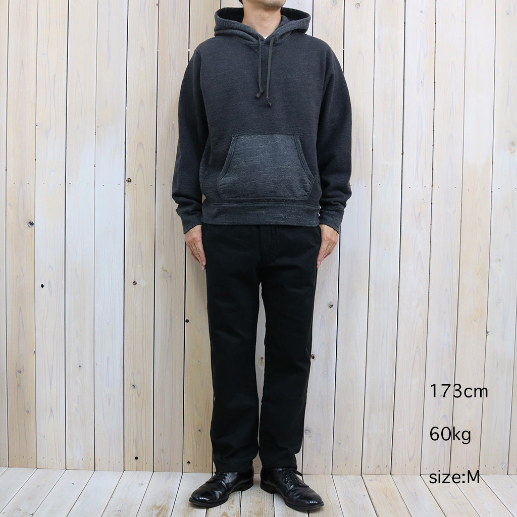 Double RL : FRENCH TERRY HOODIE (CHARCOAL)