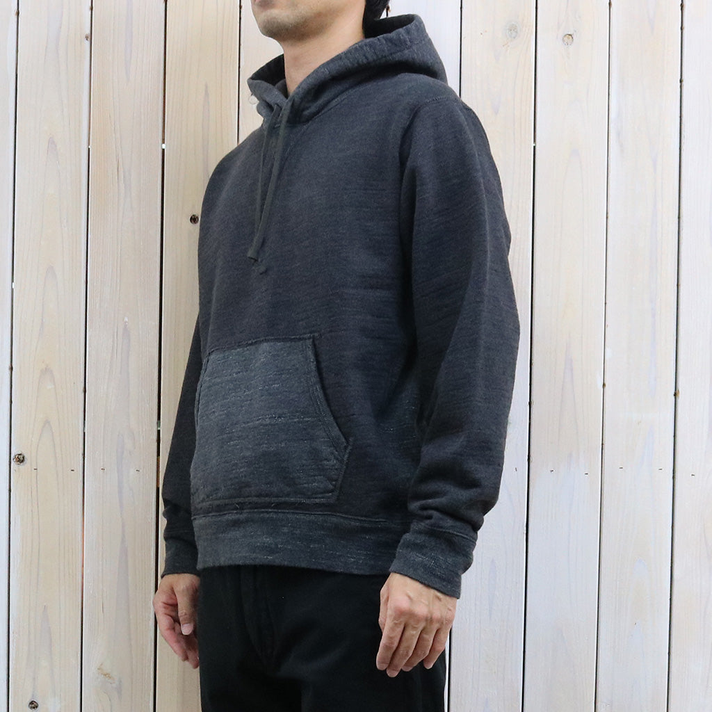 Double RL : FRENCH TERRY HOODIE (CHARCOAL)