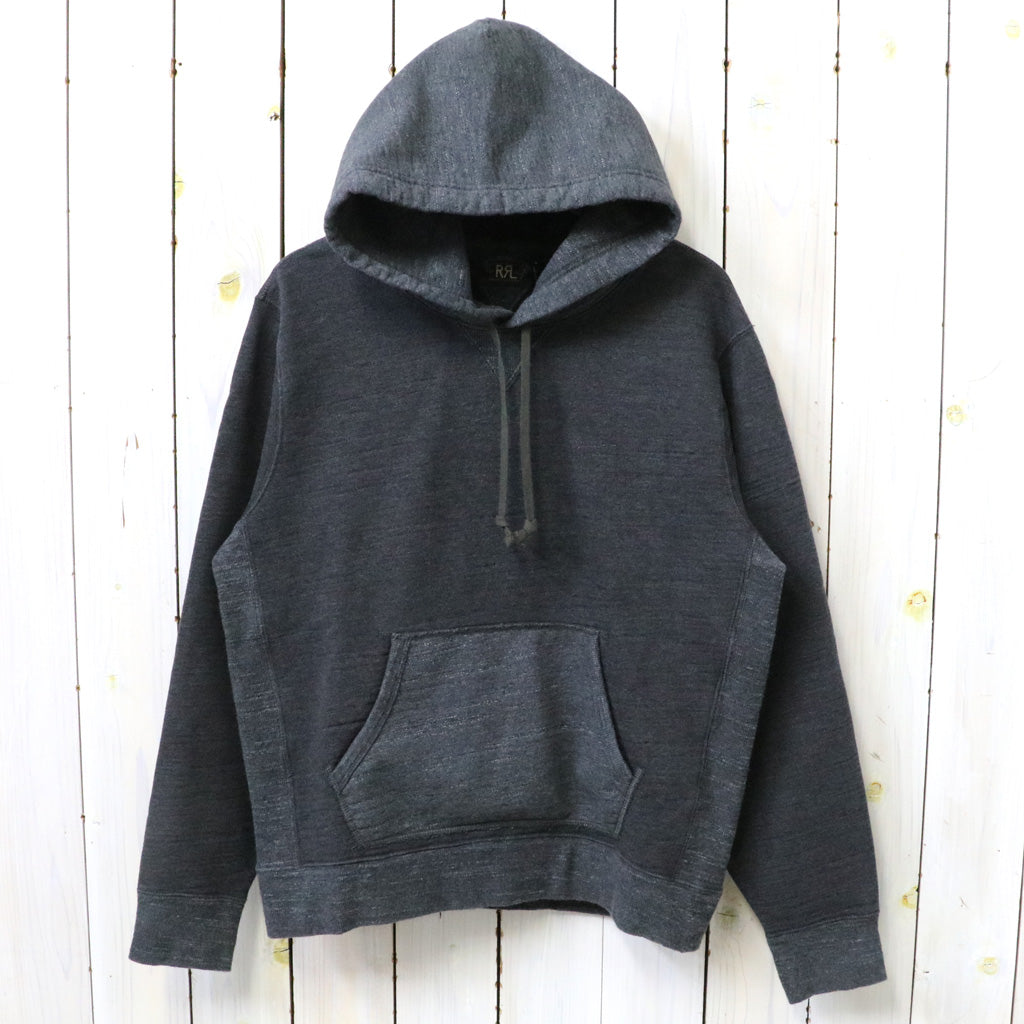 Double RL : FRENCH TERRY HOODIE (CHARCOAL)