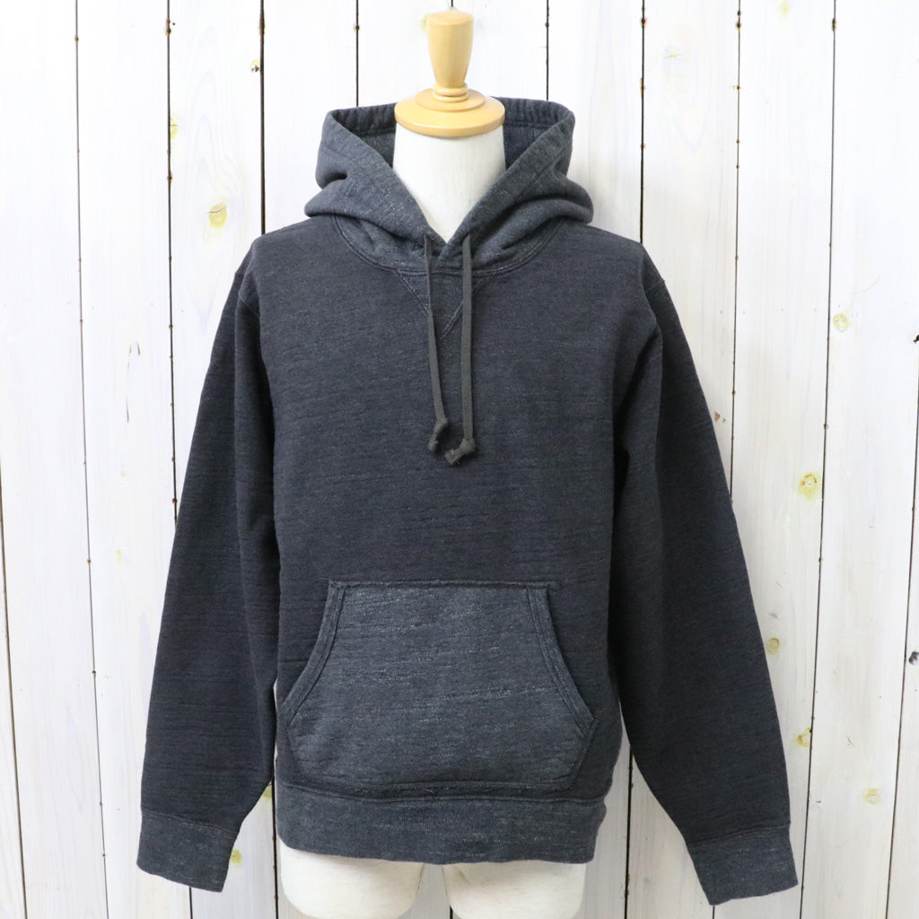 Double RL : FRENCH TERRY HOODIE (CHARCOAL)