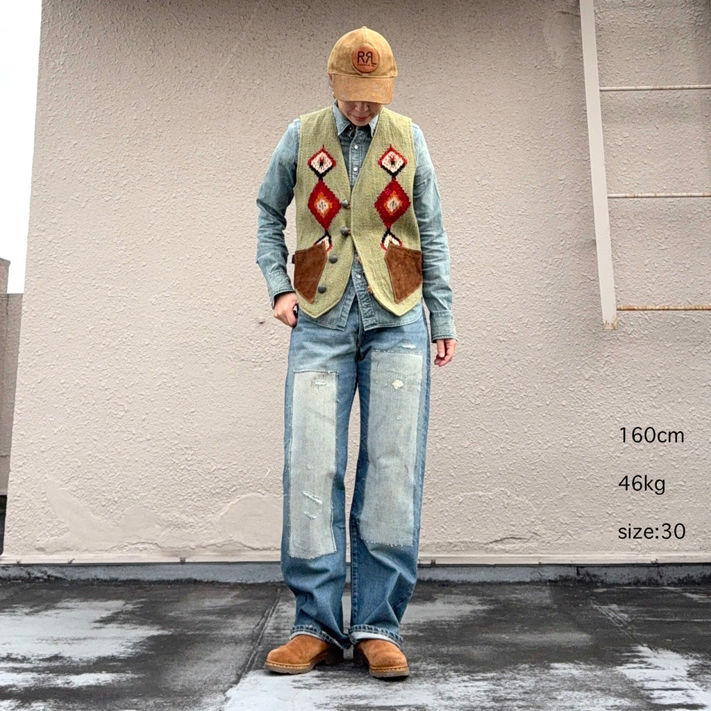 Double RL : VINTAGE 5-POCKET MIDLANDS SELVEDGE JEANS