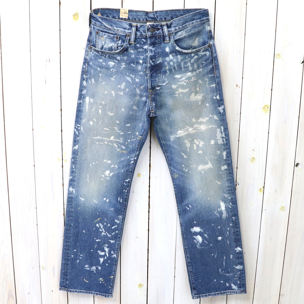 【SALE40%OFF】Double RL : STRAIGHT FIT FENIMORE DISTRESSED JEANS