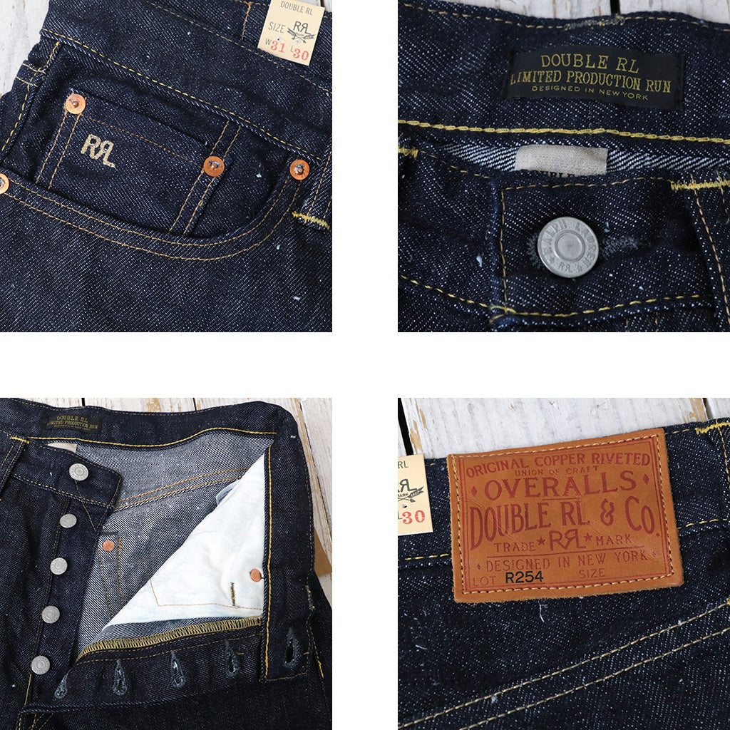 Double RL : LIMITED EDITION STRAIGHT RIGID JEAN