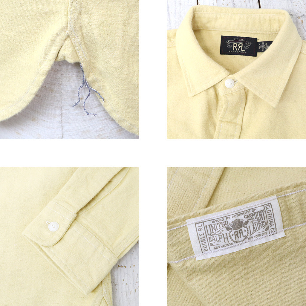 【SALE40%OFF】Double RL : BRUSHED CHAMOIS WORKSHIRT