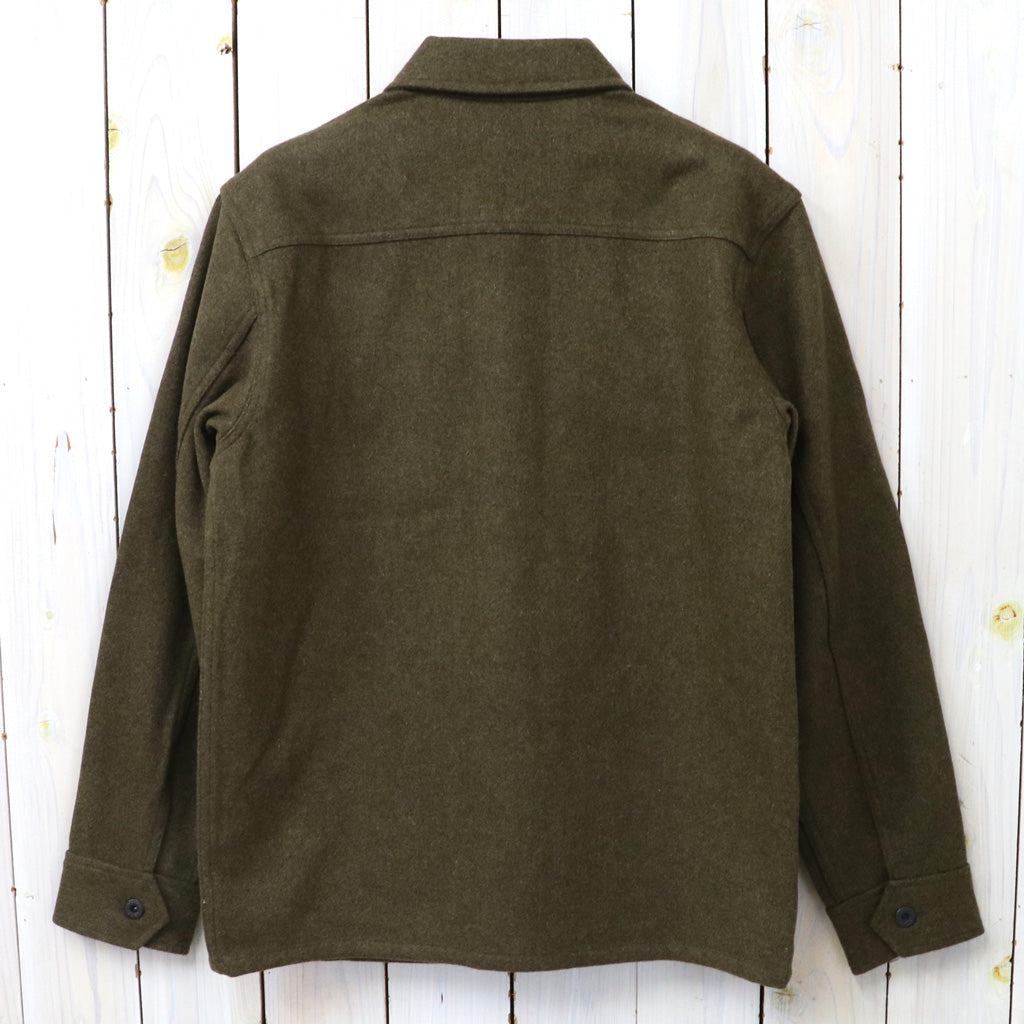 Double RL : WOOLBLEND OVERSHIRT
