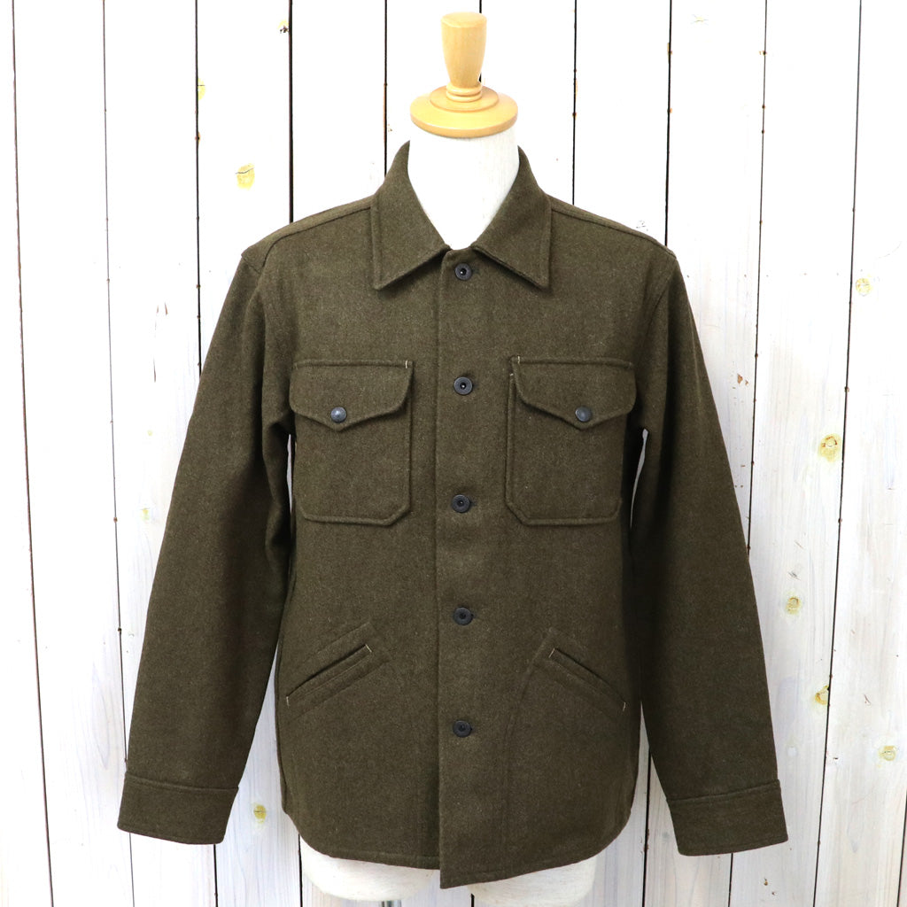 Double RL : WOOLBLEND OVERSHIRT