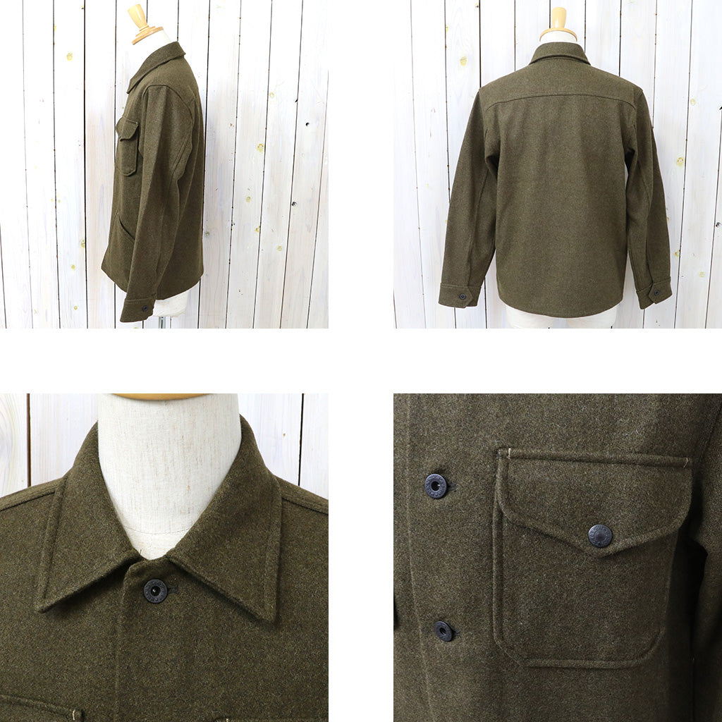 Double RL : WOOLBLEND OVERSHIRT