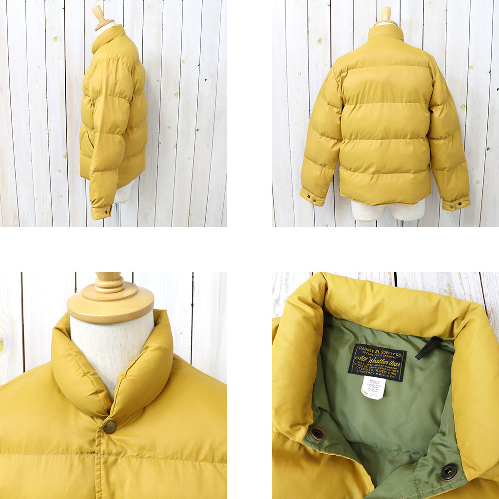 【SALE40%OFF】Double RL : QUILTED RIPSTOP JACKET (VINTAGE YELLOW)