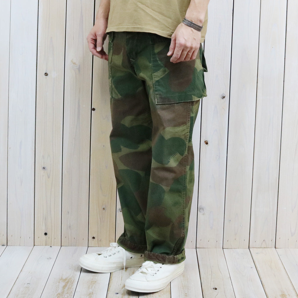 Double RL : CAMO POPLIN CARGO FIELD PANT