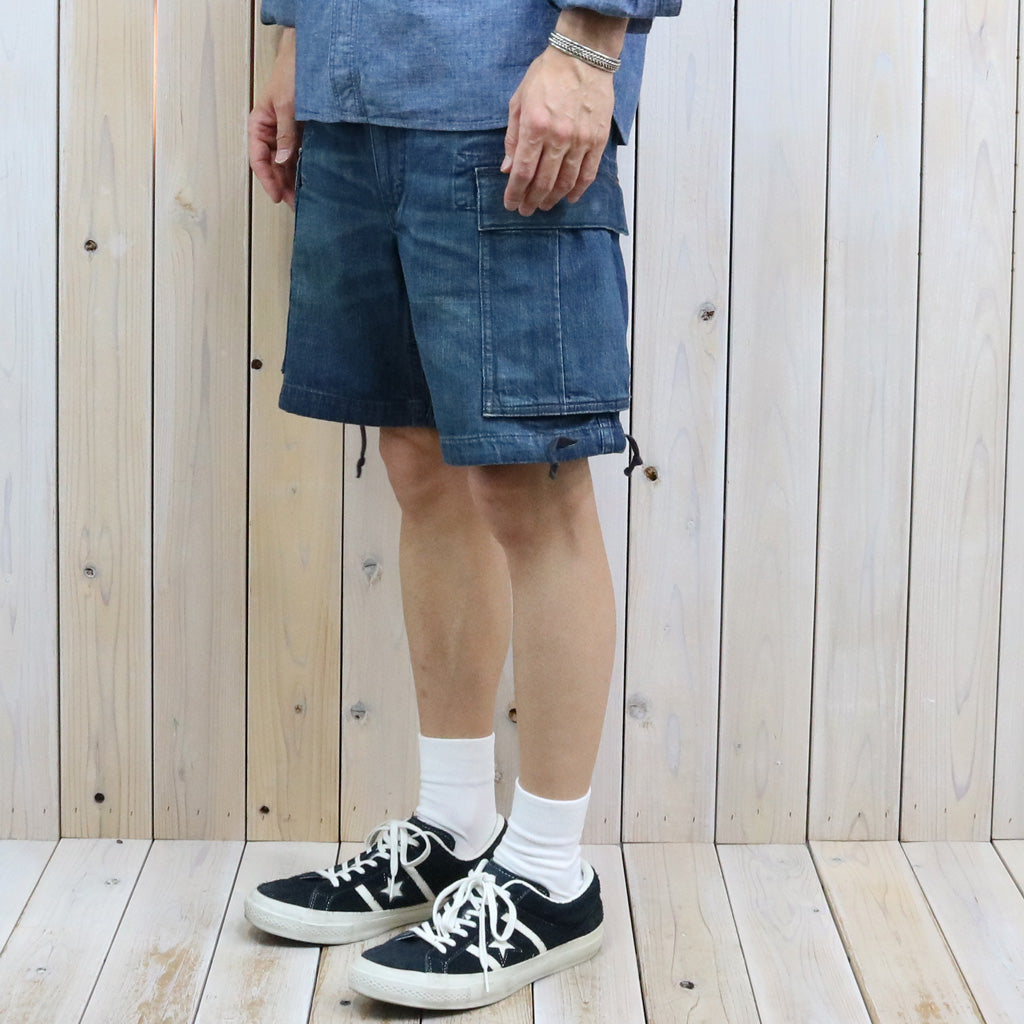Double RL : SEDGWICK REGIMENT DENIM CARGO SHORT