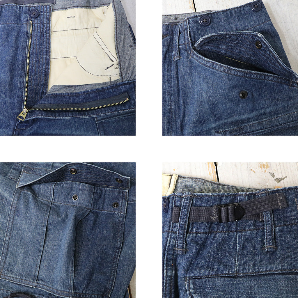 Double RL : SEDGWICK REGIMENT DENIM CARGO SHORT