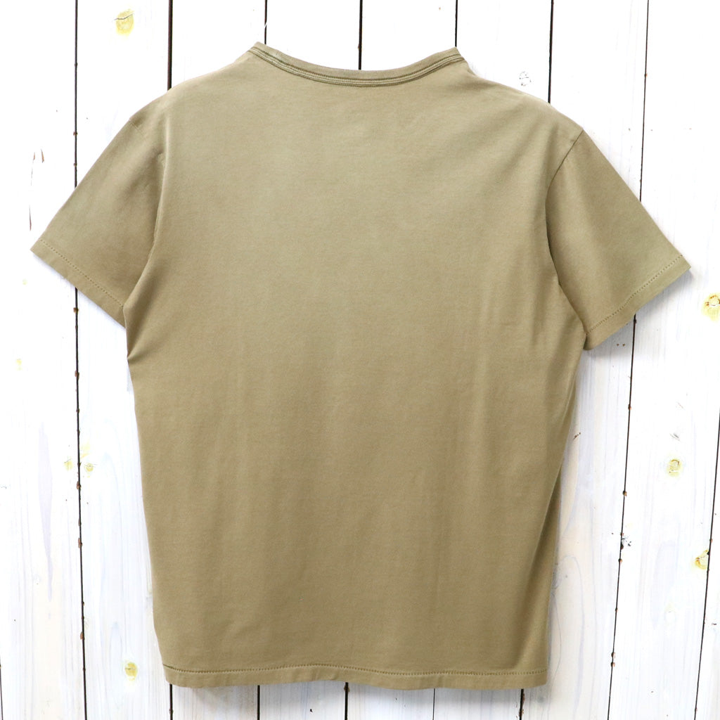 Double RL : RRL RANCH LOGO T-SHIRT (NEW TAN)