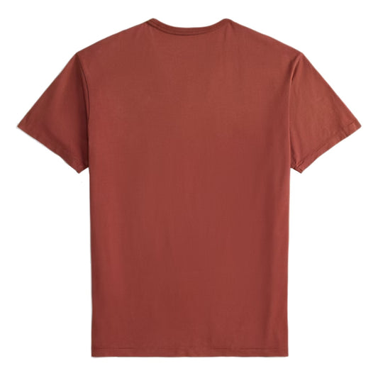 Double RL : RRL RANCH LOGO T-SHIRT (RED SNAPPER)
