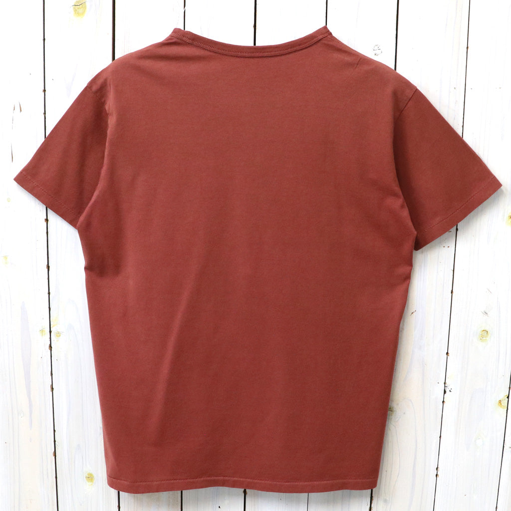 Double RL : RRL RANCH LOGO T-SHIRT (RED SNAPPER)