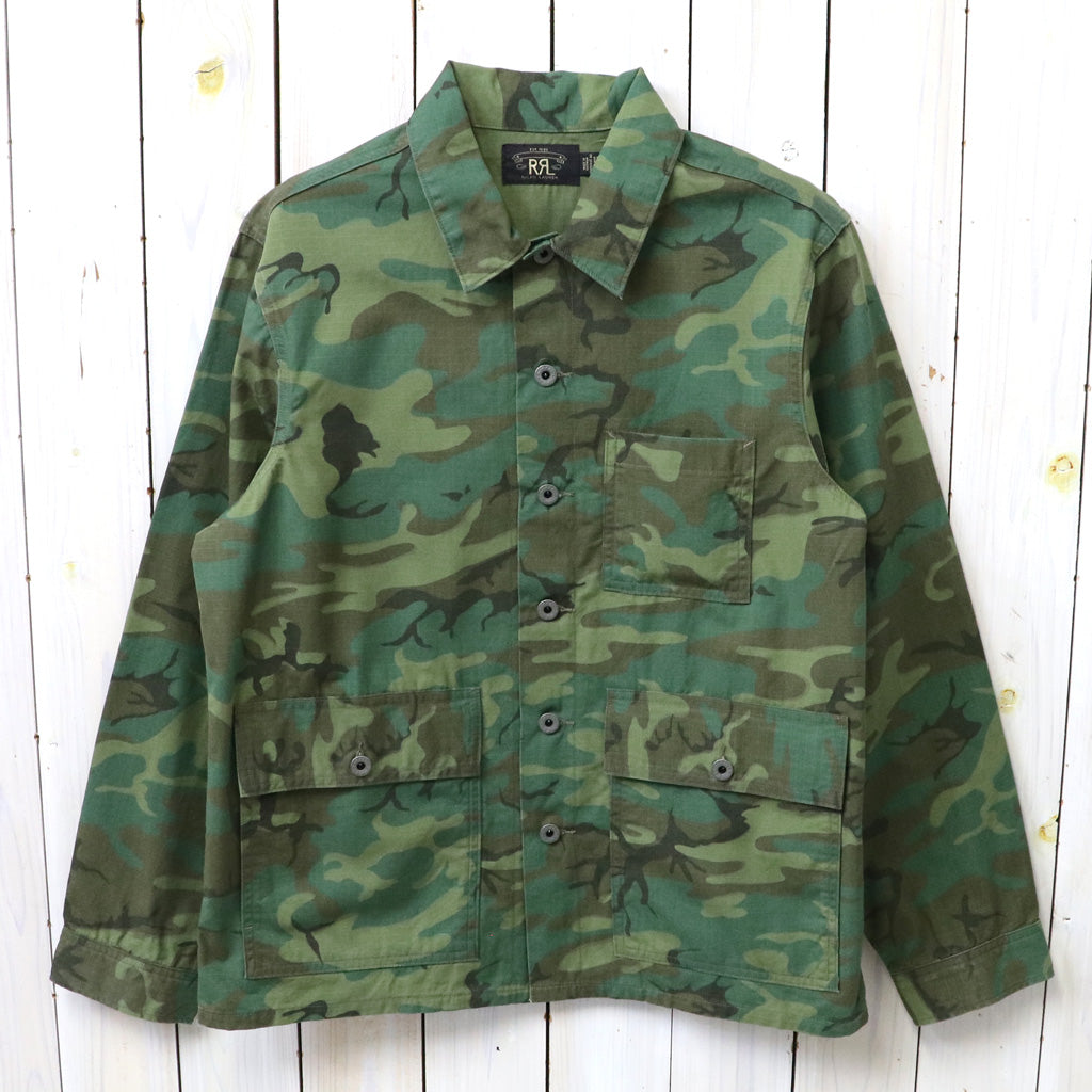 Double RL : CAMO RIPSTOP OVERSHIRT