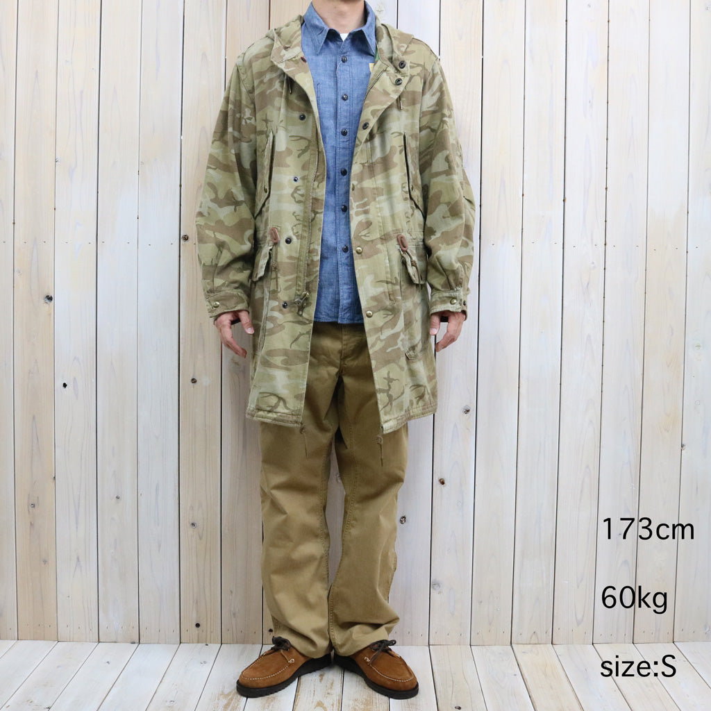 【SALE30%OFF】Double RL : DOUBLE-SIDED CAMO TWILL PARKA