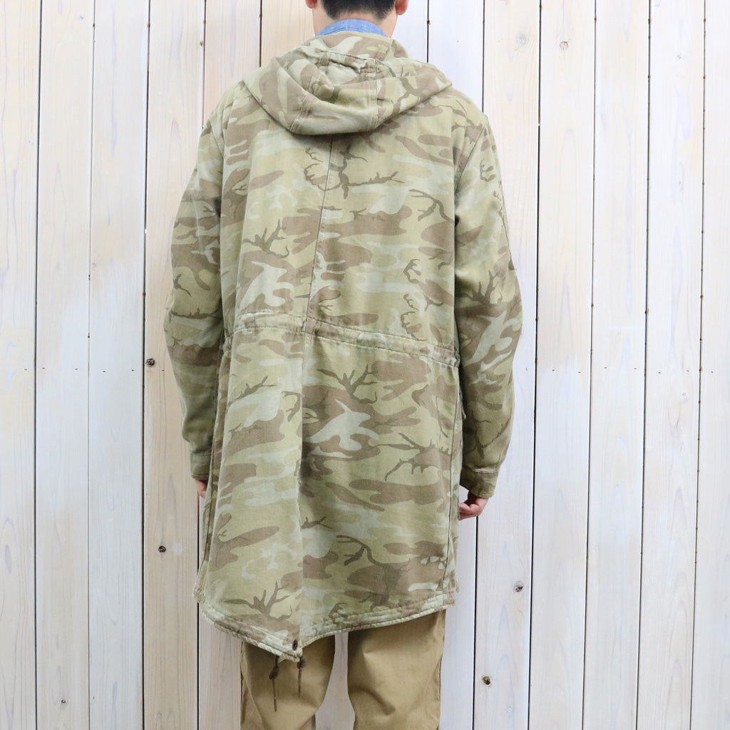 【SALE30%OFF】Double RL : DOUBLE-SIDED CAMO TWILL PARKA