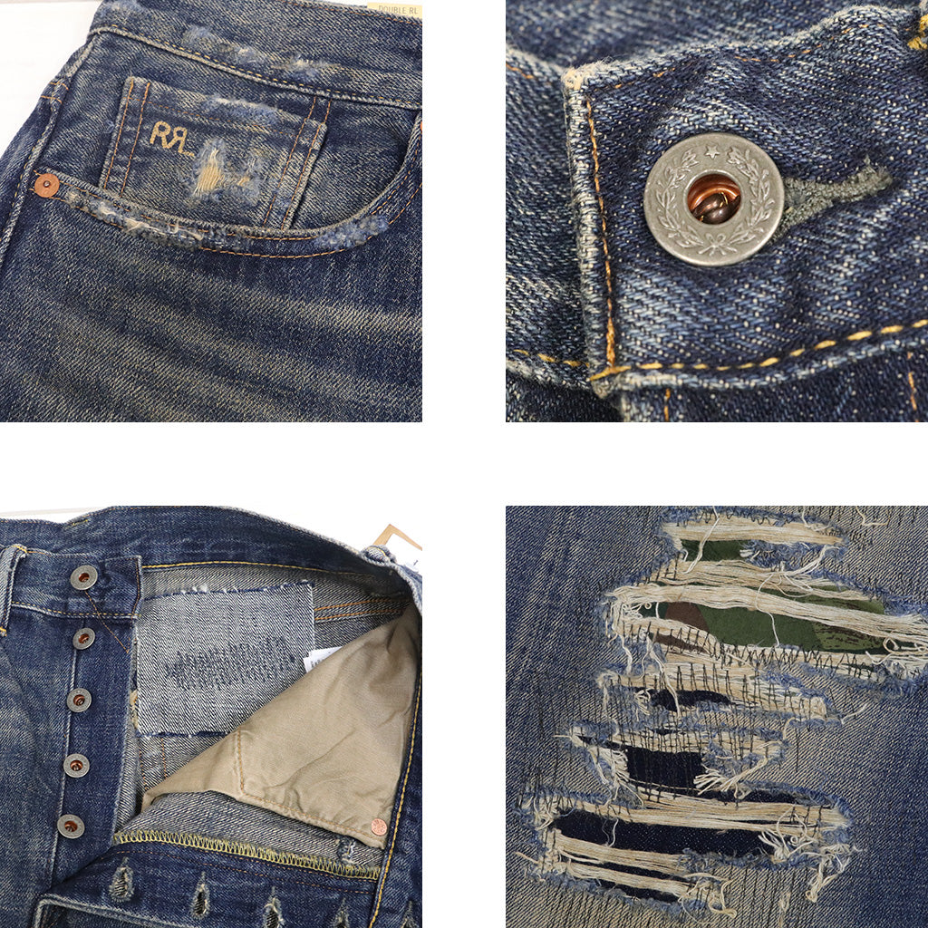 【SALE30%OFF】Double RL : VINTAGE 5-POCKET AVERIE JEAN