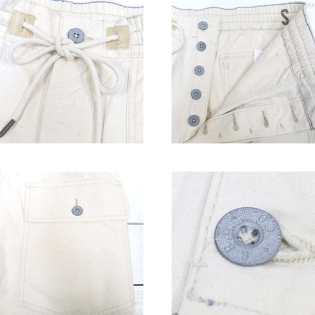 Double RL : CANVAS UTILITY SHORT (NATURAL)