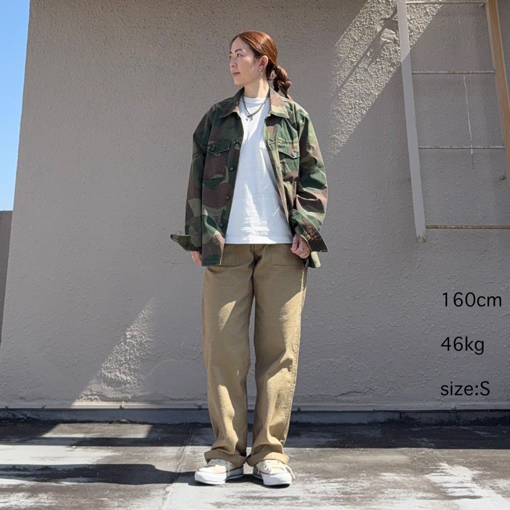 【SALE30%OFF】Double RL : CAMO POPLIN OVERSHIRT