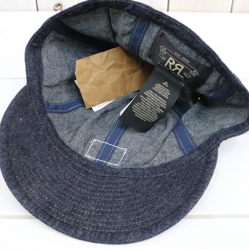 Double RL : INDIGO DENIM SERVICE CAP