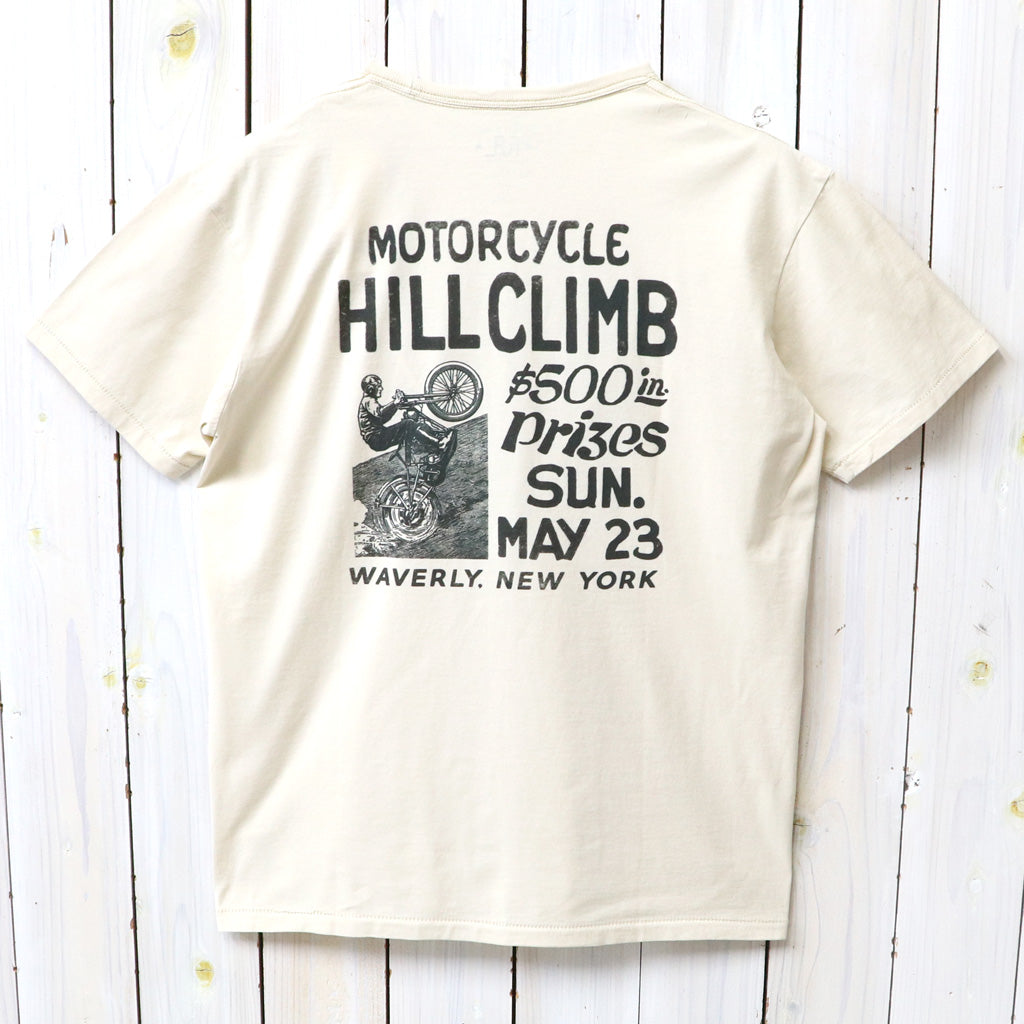 Double RL : JERSEY GRAPHIC T-SHIRT (PAPER WHITE)