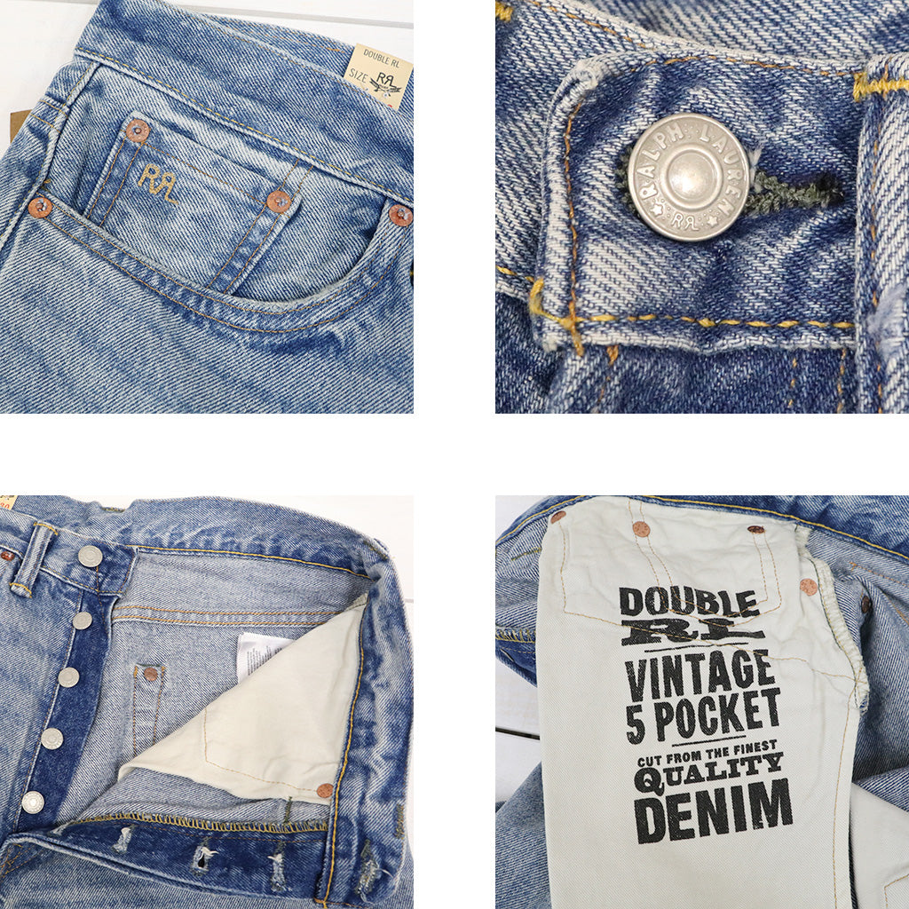 Double RL : VINTAGE 5-POCKET BRIDGEVIEW JEAN