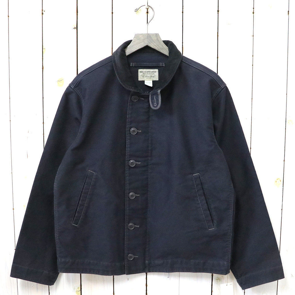 Double RL : JUNGLE CLOTH DECK JACKET (DARK NAVY)