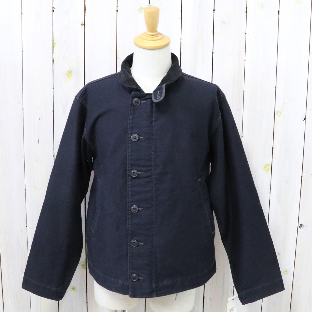 Double RL : JUNGLE CLOTH DECK JACKET (DARK NAVY)