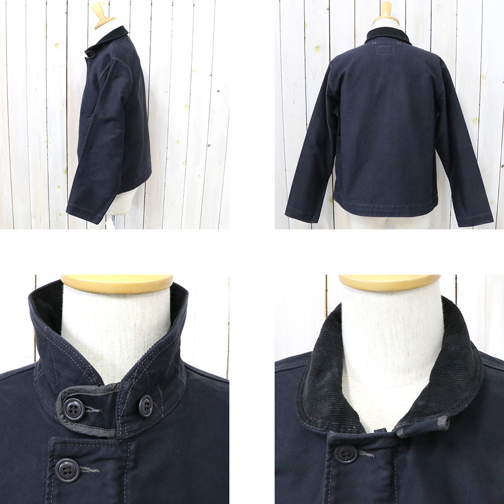 Double RL : JUNGLE CLOTH DECK JACKET (DARK NAVY)