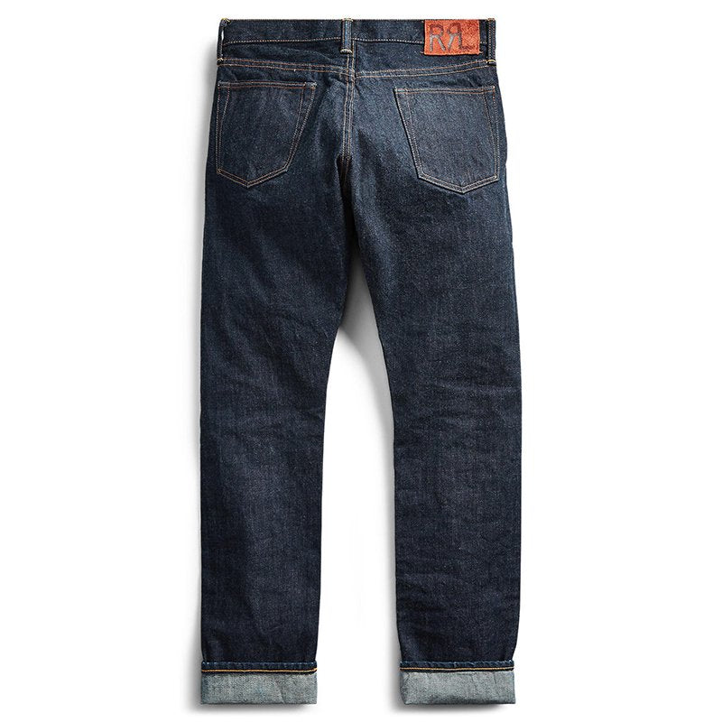 Double RL : SLIM FIT ONE WASHED JEAN (BLUE)