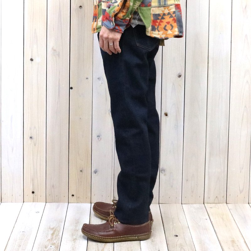 Double RL : SLIM FIT ONE WASHED JEAN (BLUE)